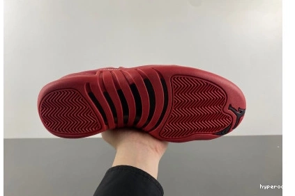 Hyperoad JORDAN 12 RED-BLACK GYM AIR GYM RED 0708